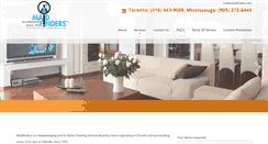 Desktop Screenshot of maidfinders.com